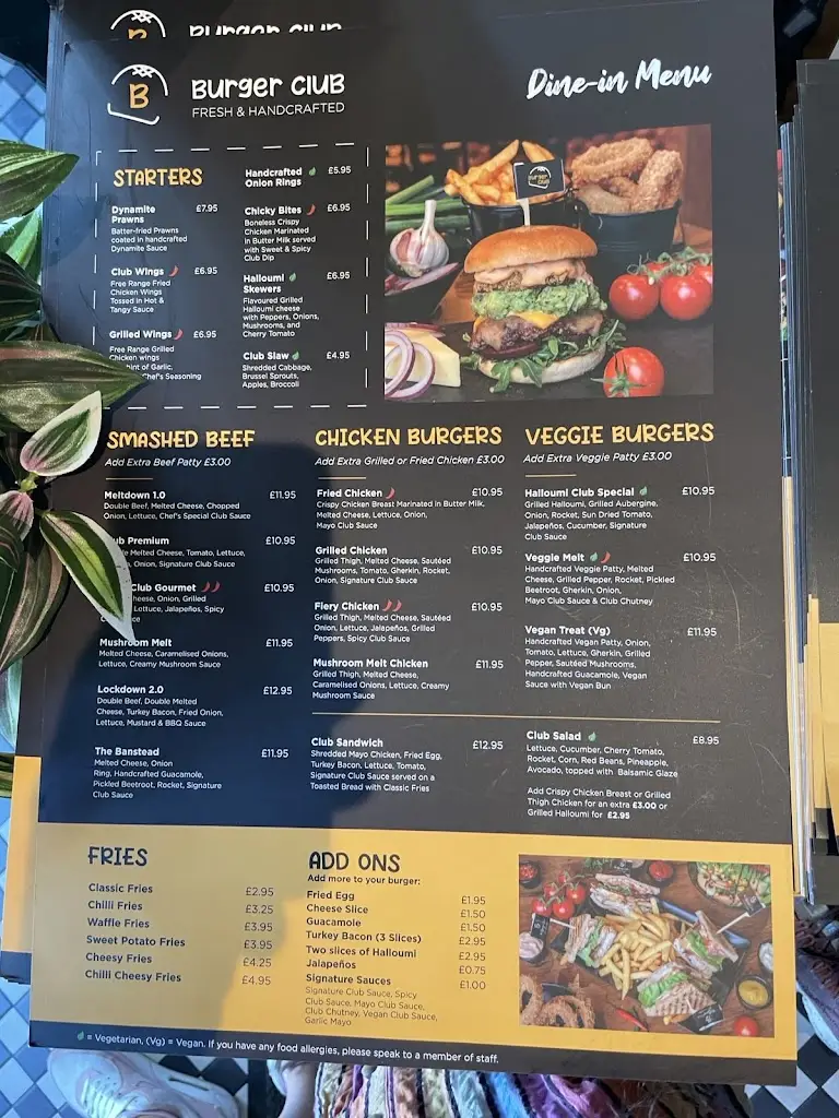 Menu_Gourmet Burger Club - Banstead_Banstead_image_1