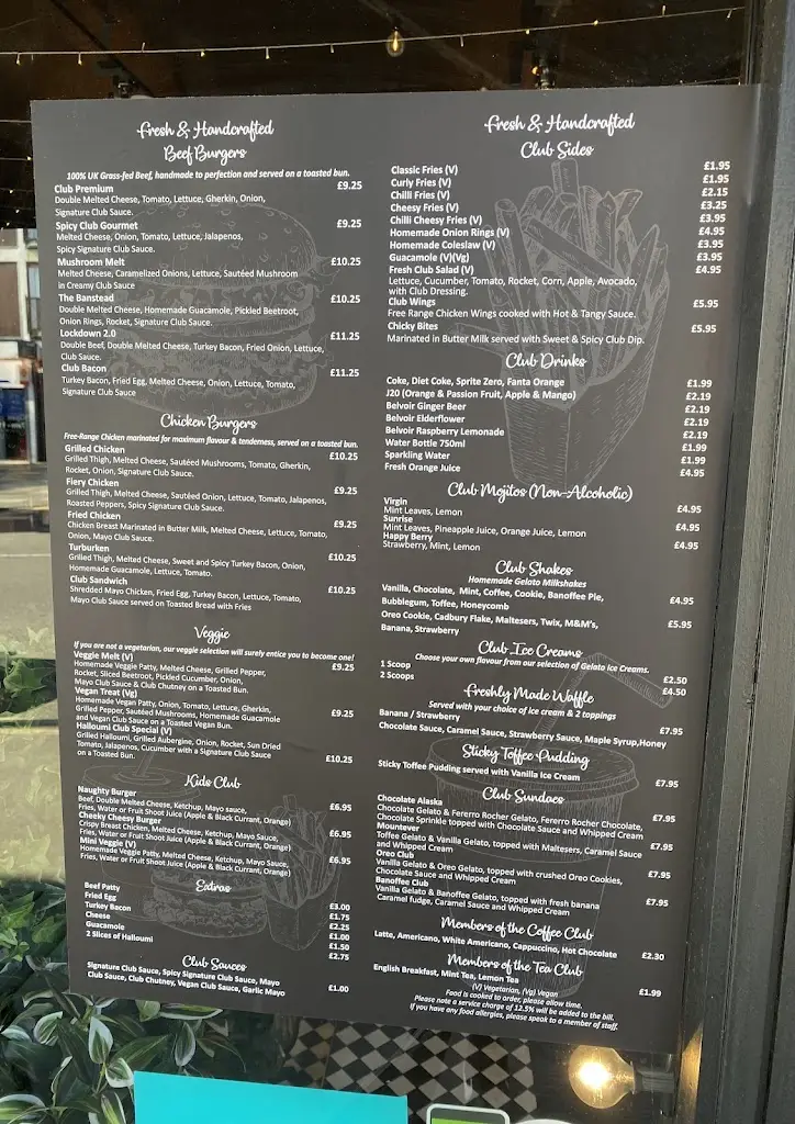 Menu_Gourmet Burger Club - Banstead_Banstead_image_3