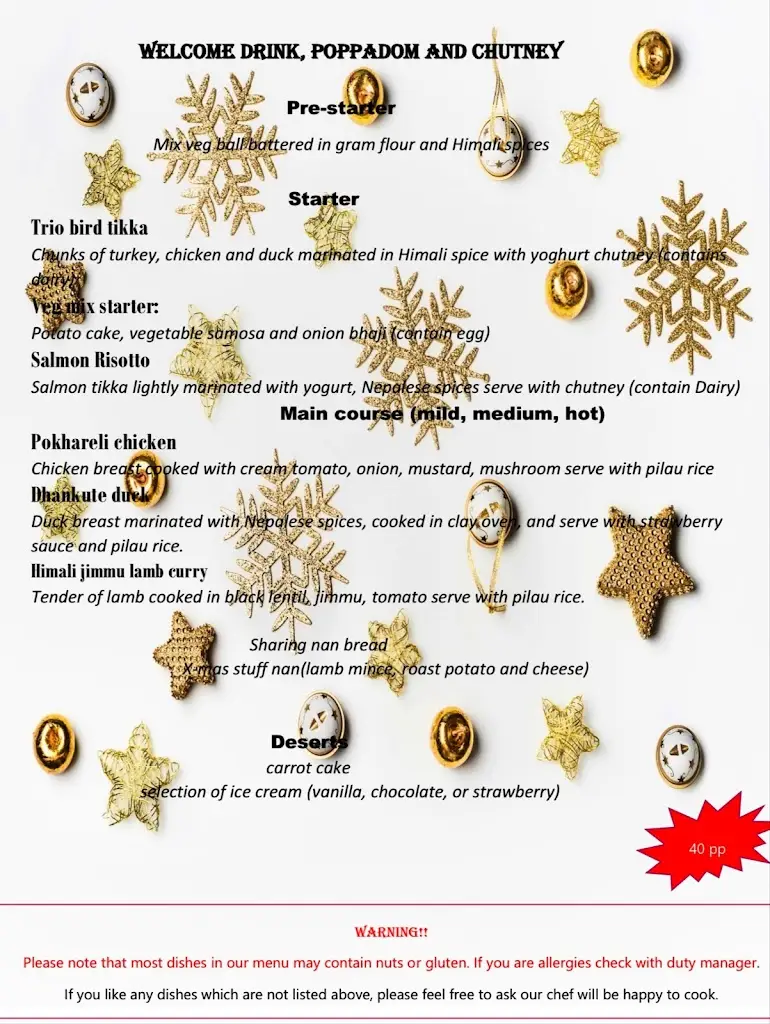 Menu_The Himalayan Spice_Liskeard_image_2