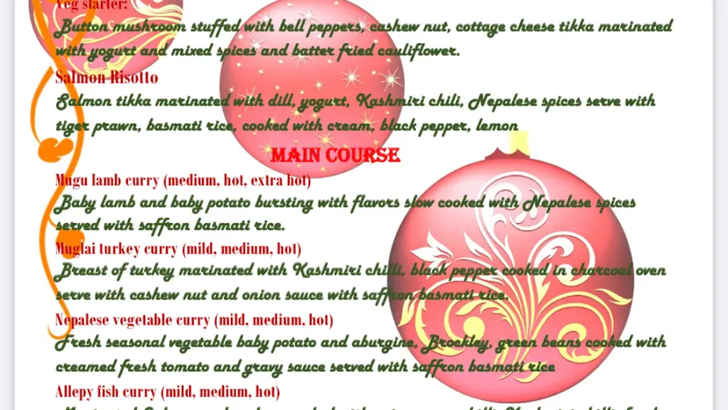 Menu_The Himalayan Spice_Liskeard_image_3