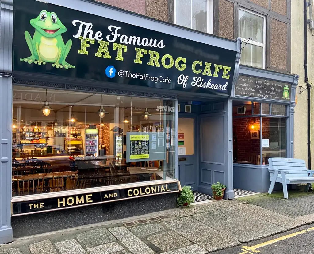 The Fat Frog restaurant in Liskeard