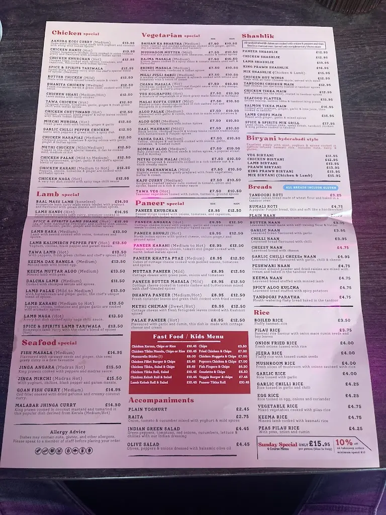 Menu_Spice & Spirits – Indian Takeaway & Restaurant in Manchester_Little Hulton_image_2