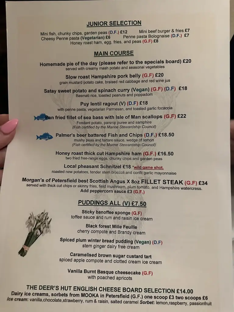 Menu_The Deers Hut_Liphook_image_4