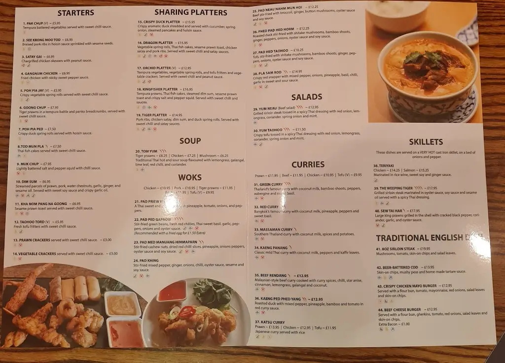Menu_The Green Dragon_Liphook_immagine_1