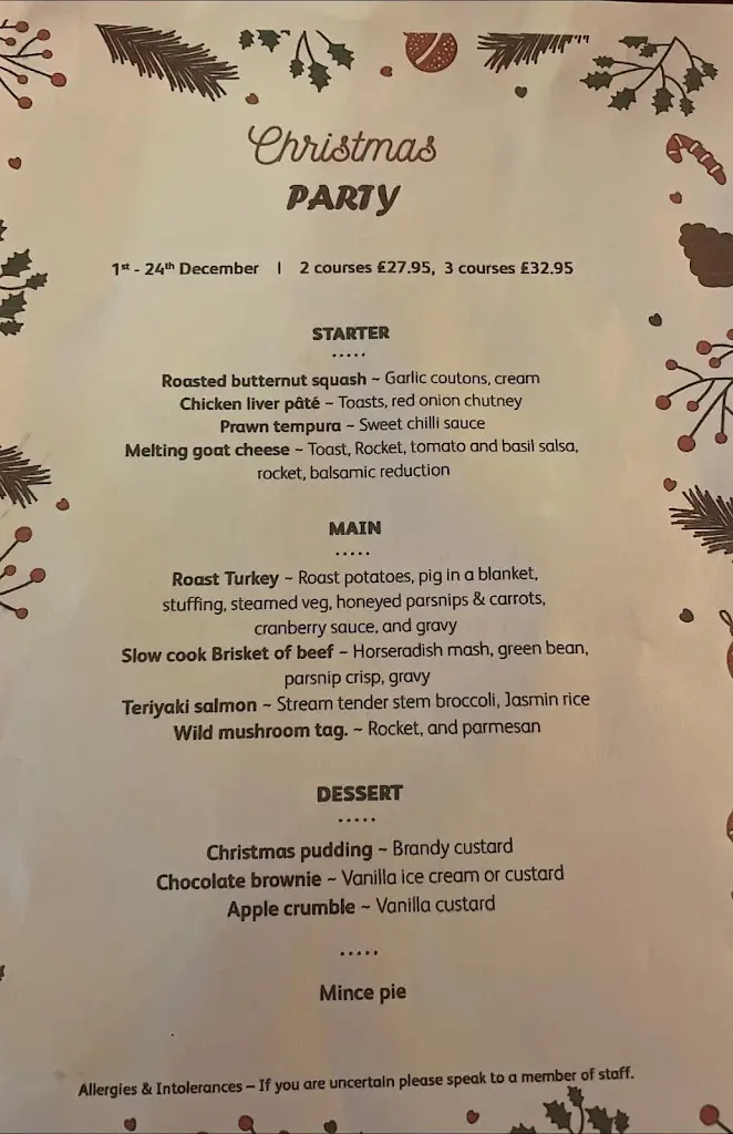 Menu_The Green Dragon_Liphook_immagine_3