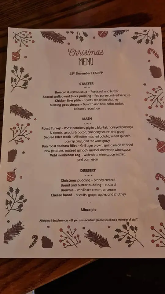 Menu_The Green Dragon_Liphook_immagine_4
