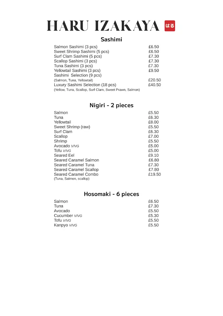 Menu_Haru Izakaya_Lewes_image_2