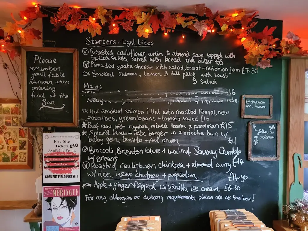 Menu_The Swan Inn_Lewes_image_3