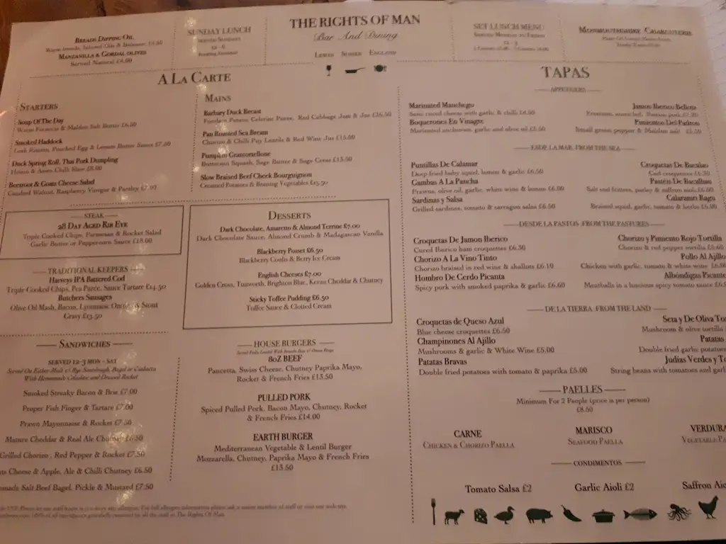 Menu_Rights of Man_Lewes_image_3