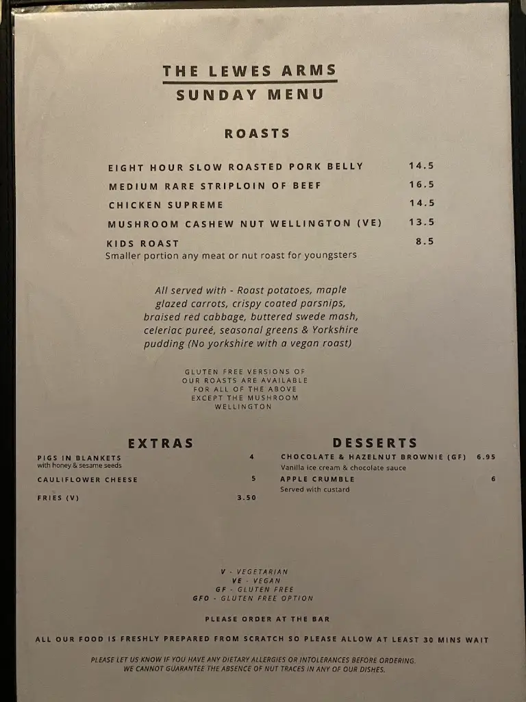 Ruben van Alebeek_The Lewes Arms_Lewes_reseña