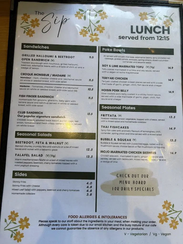 Menu_The Sip Lewes_Lewes_image_3