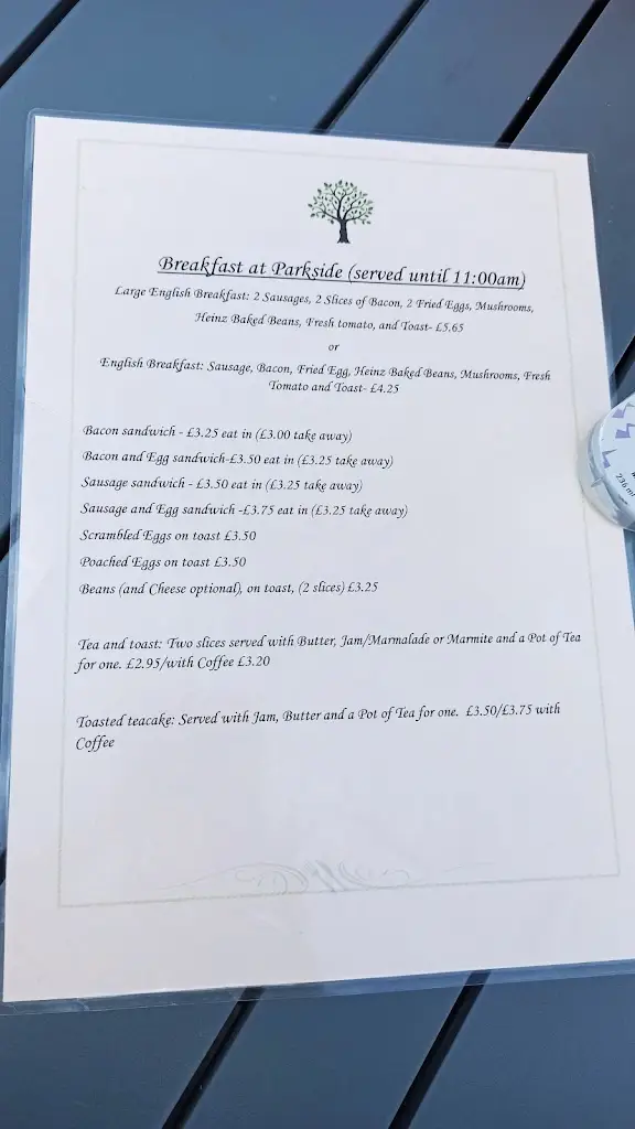 Menu_Parkside Cafe_Locking_imagen_1