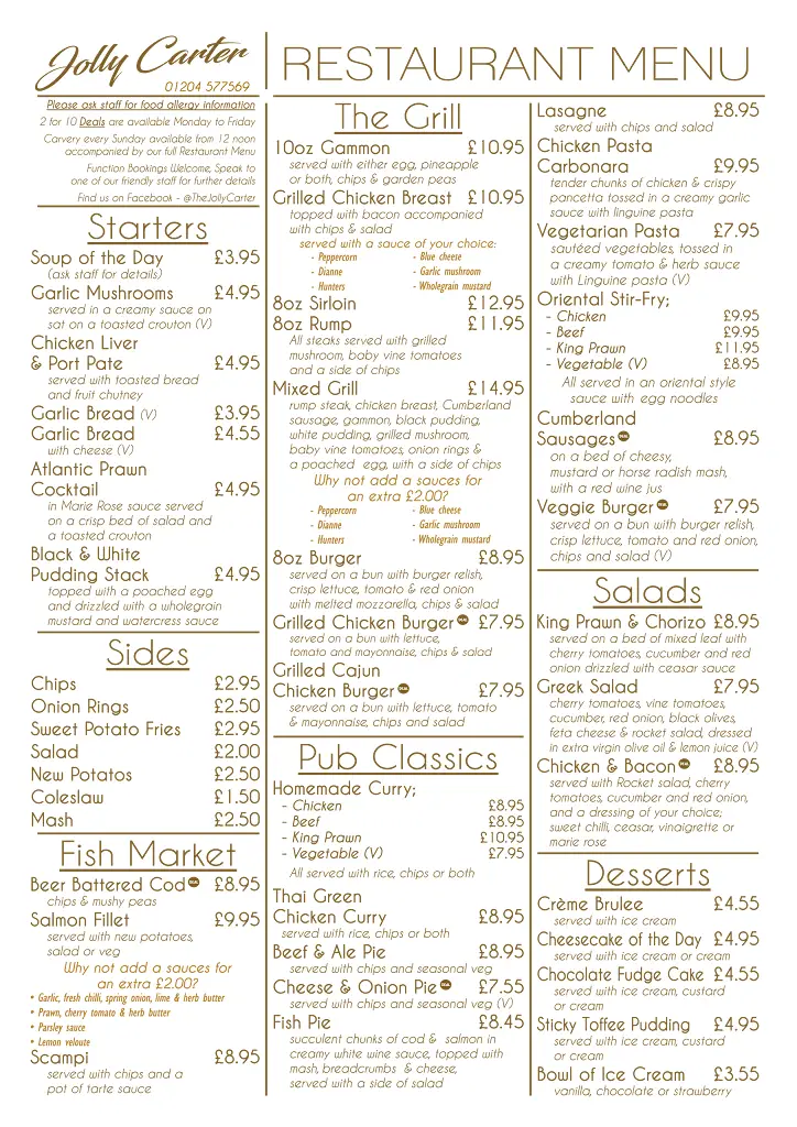 Menu_The Jolly Carter_Little Lever_image_4