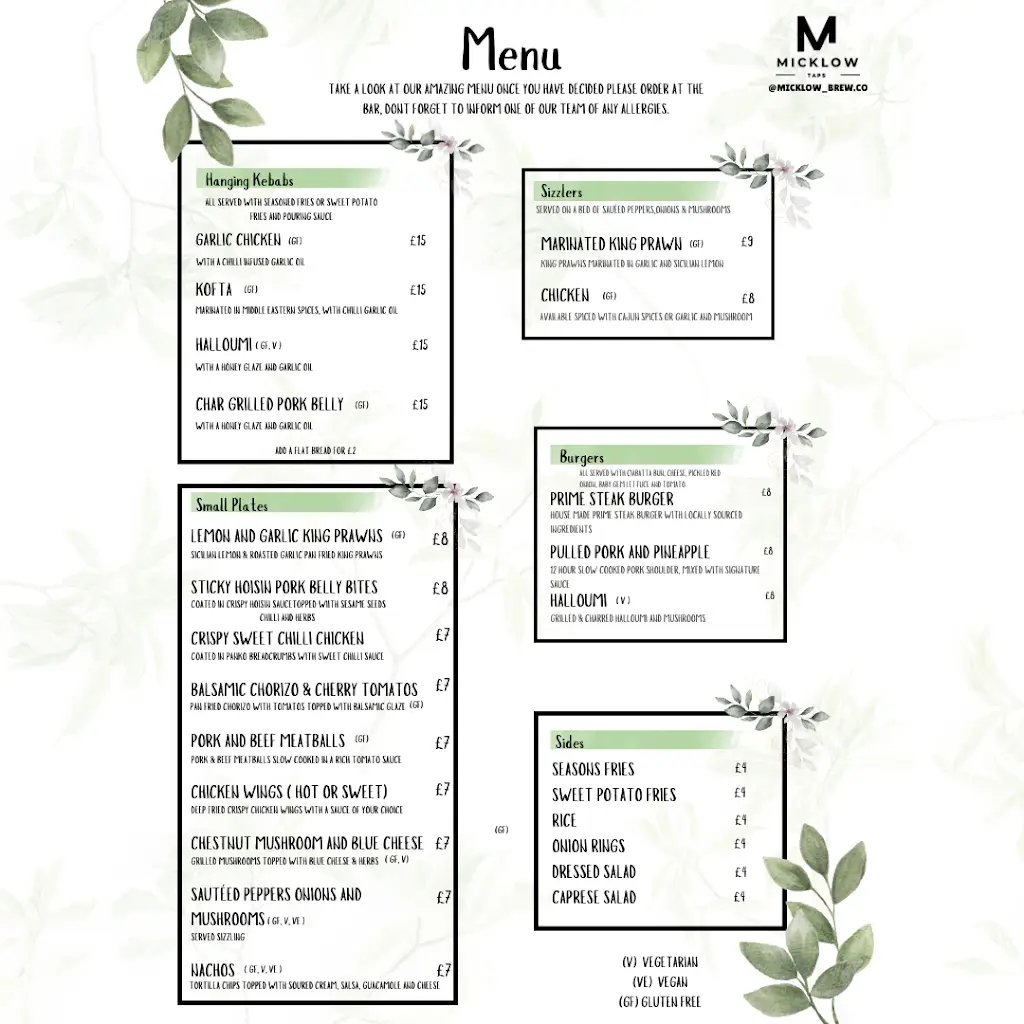 Menu_Micklow Taps_Loftus_image_2