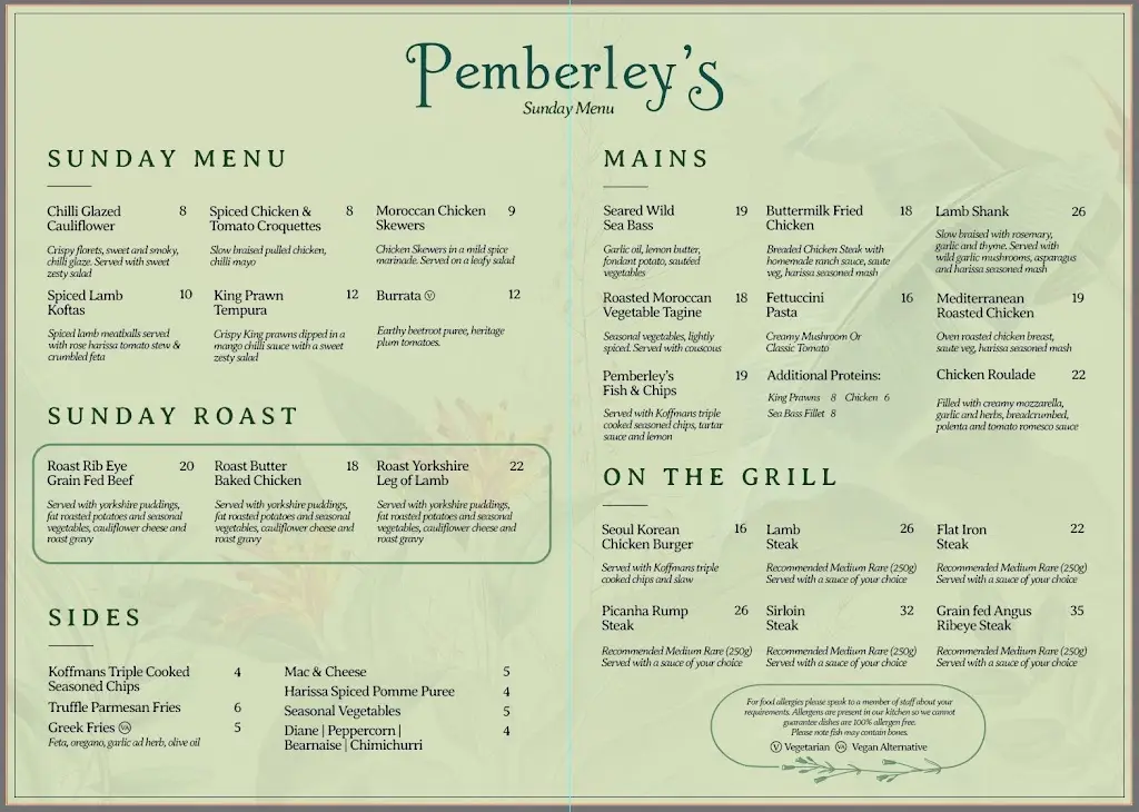 Menu_Pemberley's_Lofthouse_image_1