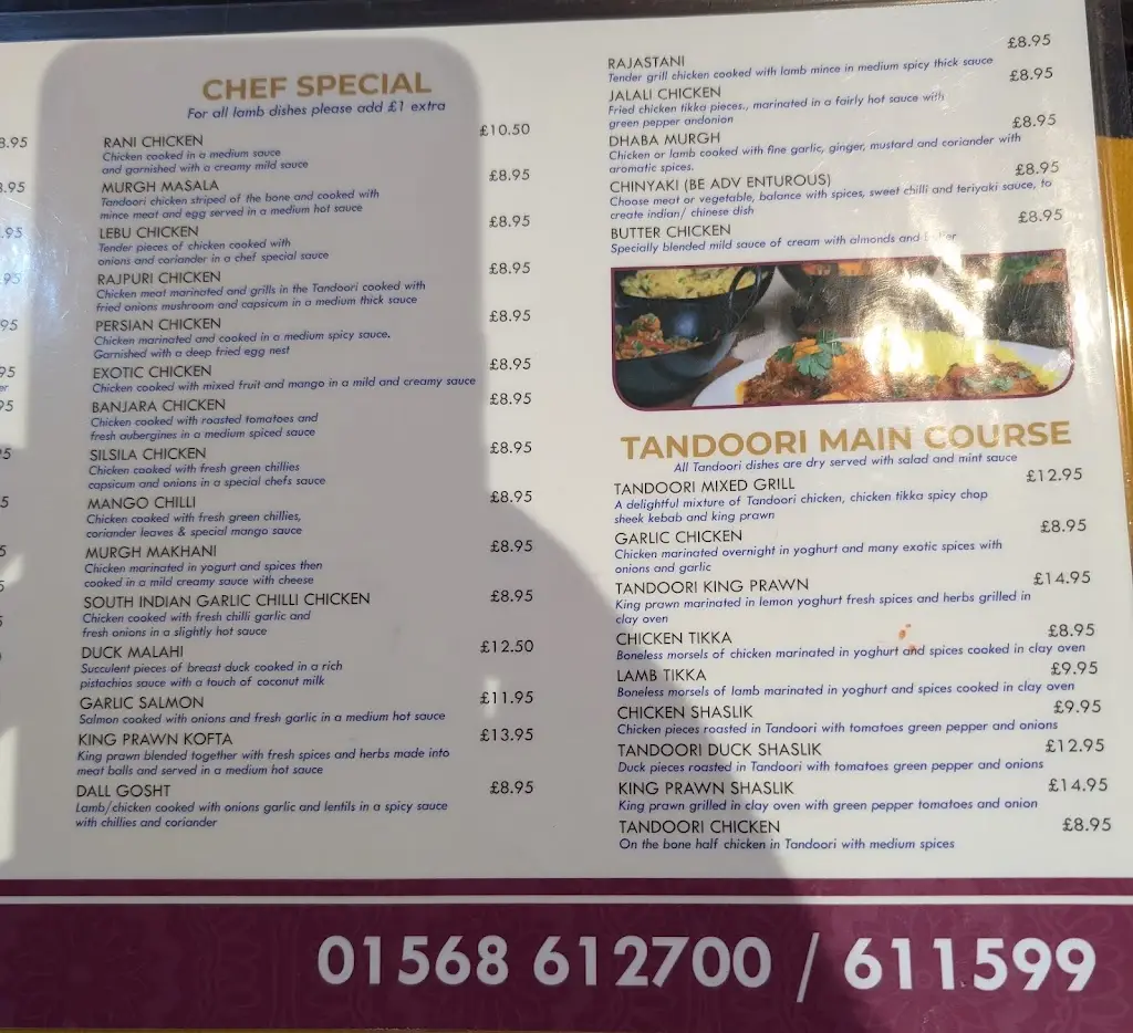 Menu_Taste Of India_Leominster_image_4