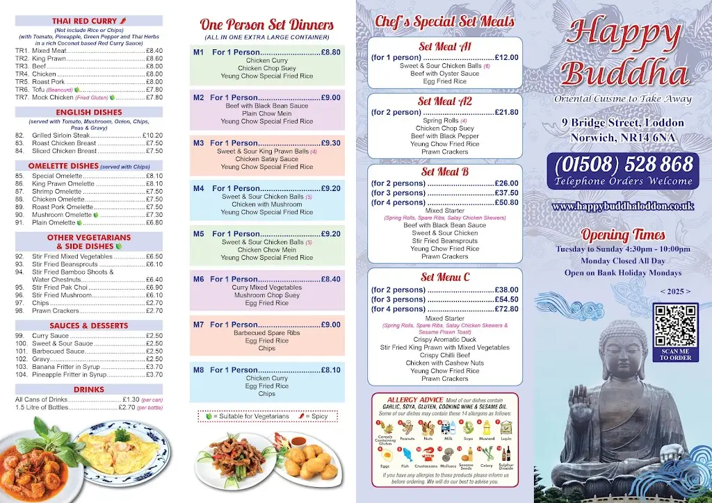 Menu_Happy Buddha_Loddon_image_1