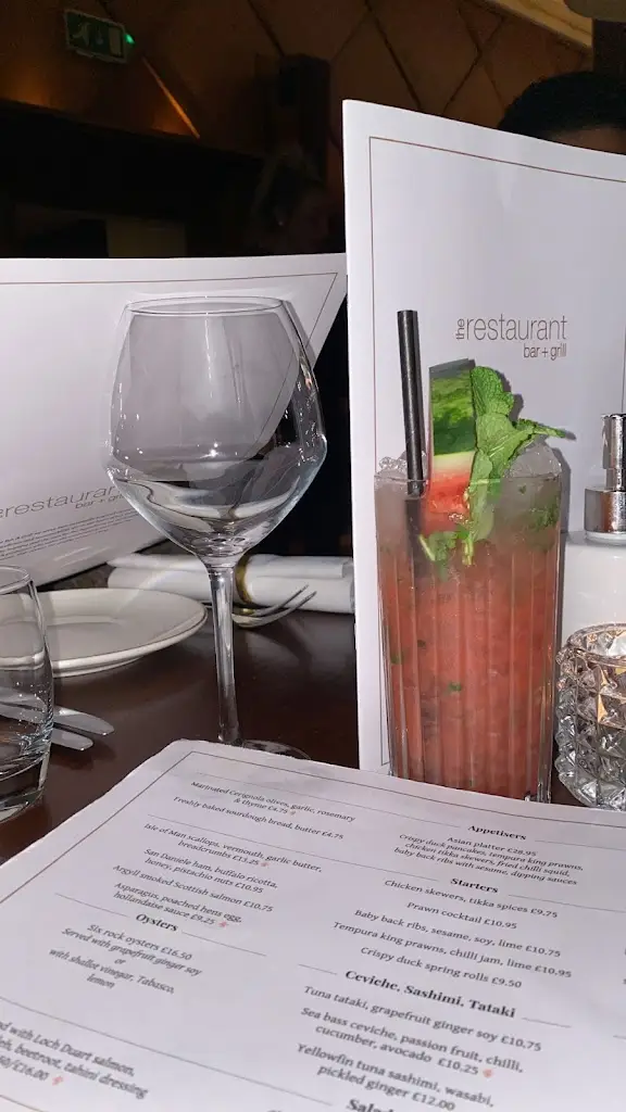 Menu_The Restaurant Bar & Grill Liverpool_Liverpool_image_1