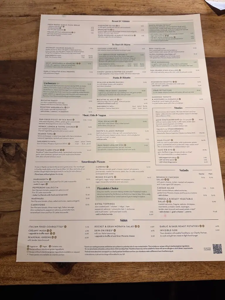 Menu_Gusto Italian - Liverpool_Liverpool_image_2