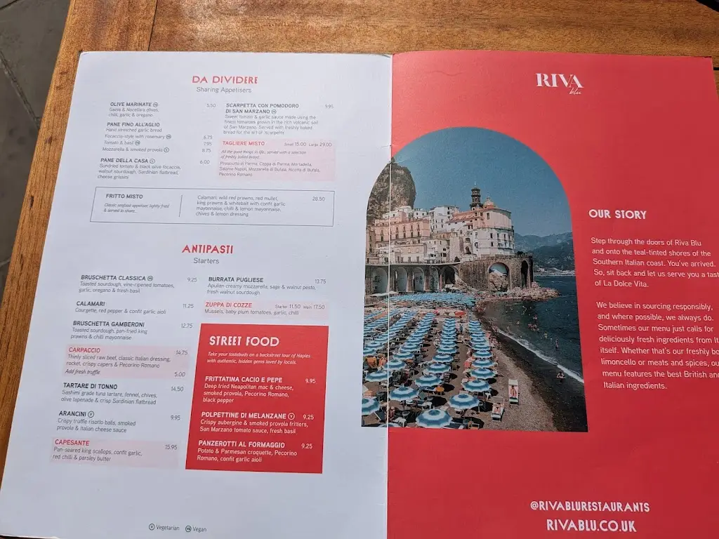 Menu_Riva Blu Italian Restaurant & Bar, Liverpool_Liverpool_image_3