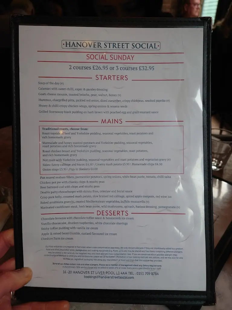 Menu_Hanover Street Social_Liverpool_immagine_4