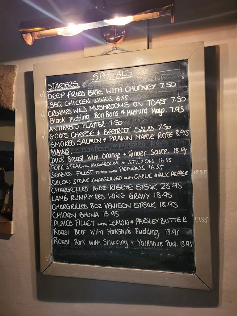 Menu_The White House_Littleborough_image_4