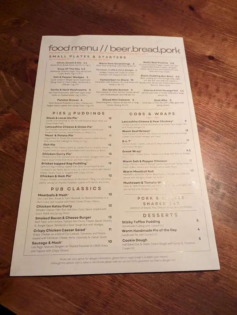 Menu_Hare on the Hill_Littleborough_image_3