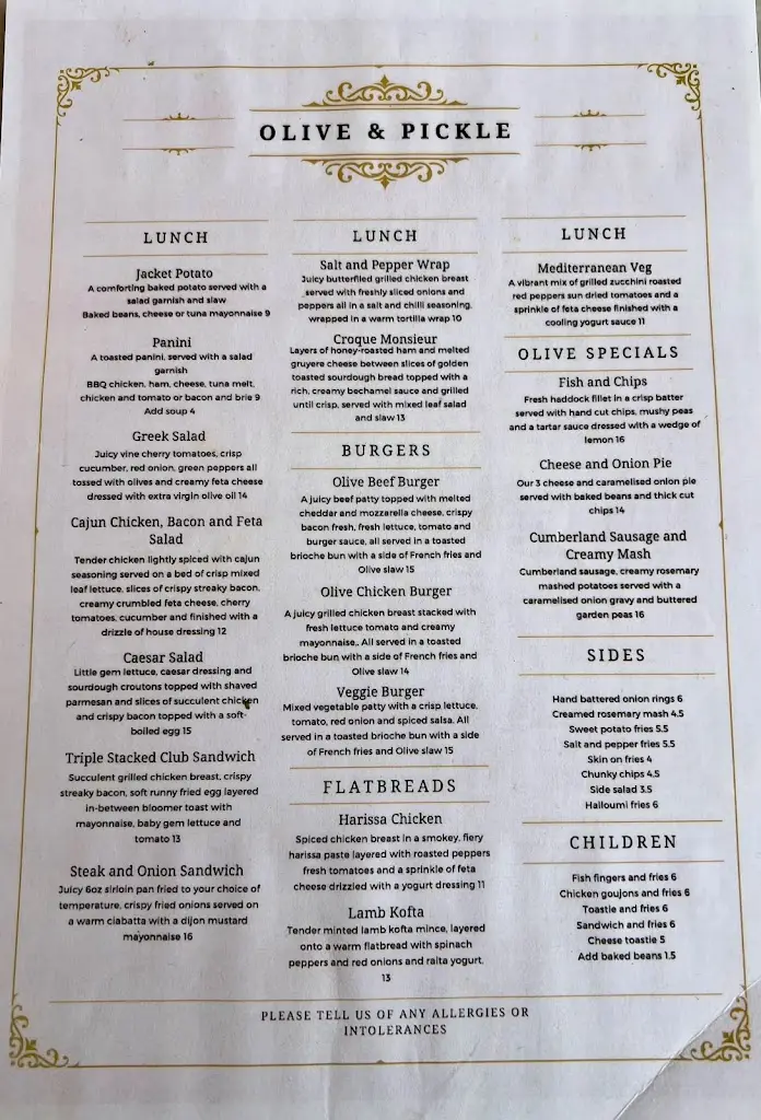 Menu_The Olive & Pickle_Littleborough_image_4