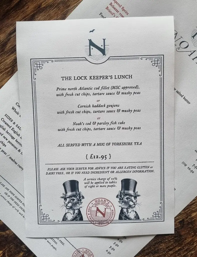 Menu_Noah's_Long Ashton_image_1