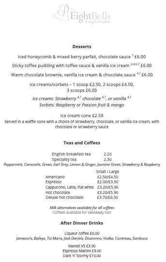 Menu_The Eight Bells_Long Crendon_image_3