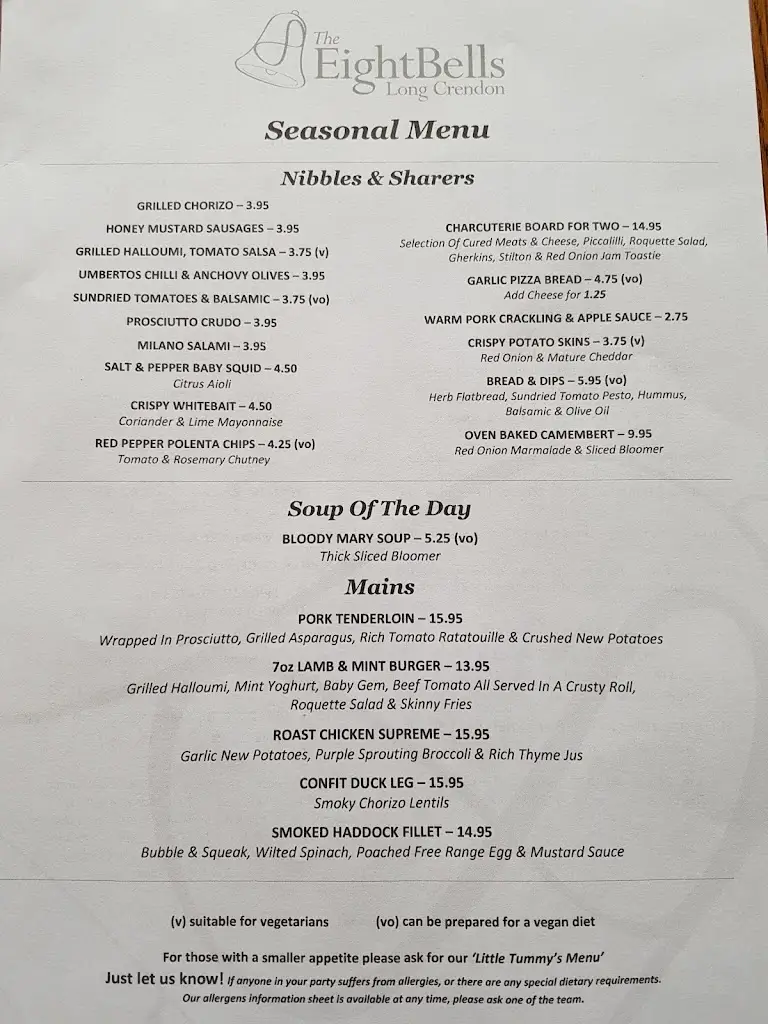 Menu_The Eight Bells_Long Crendon_image_4