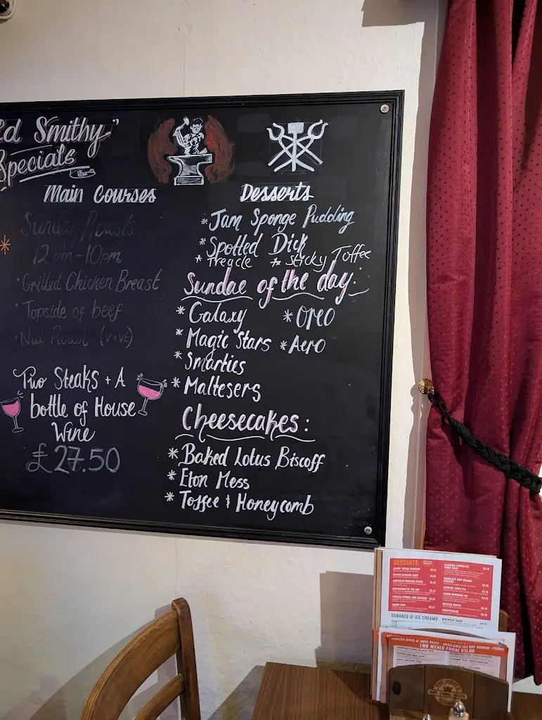 Menu_The Old Smithy_Long Lawford_image_3
