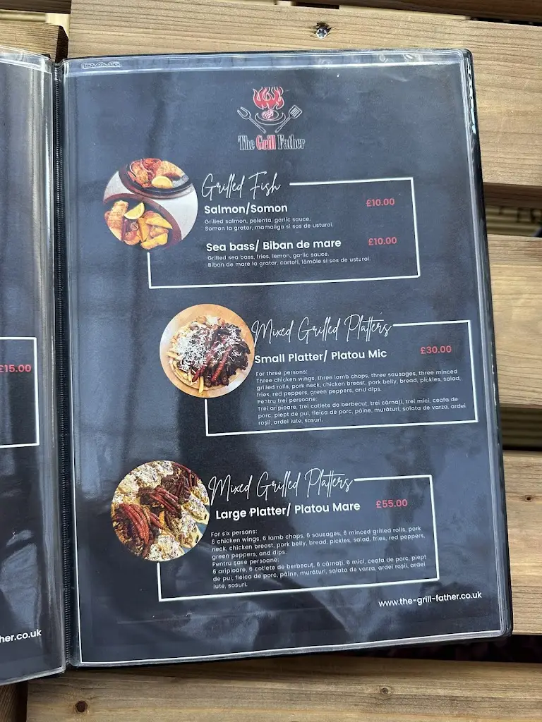 Menu_The Grill Father_Long Lawford_image_2
