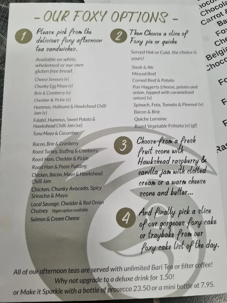 Menu_The Running Fox_Longhoughton_image_3