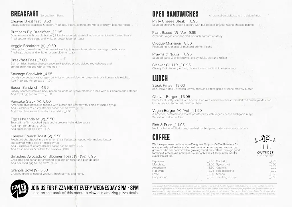 Menu_The Butchers at Westgate_Long Eaton_image_1