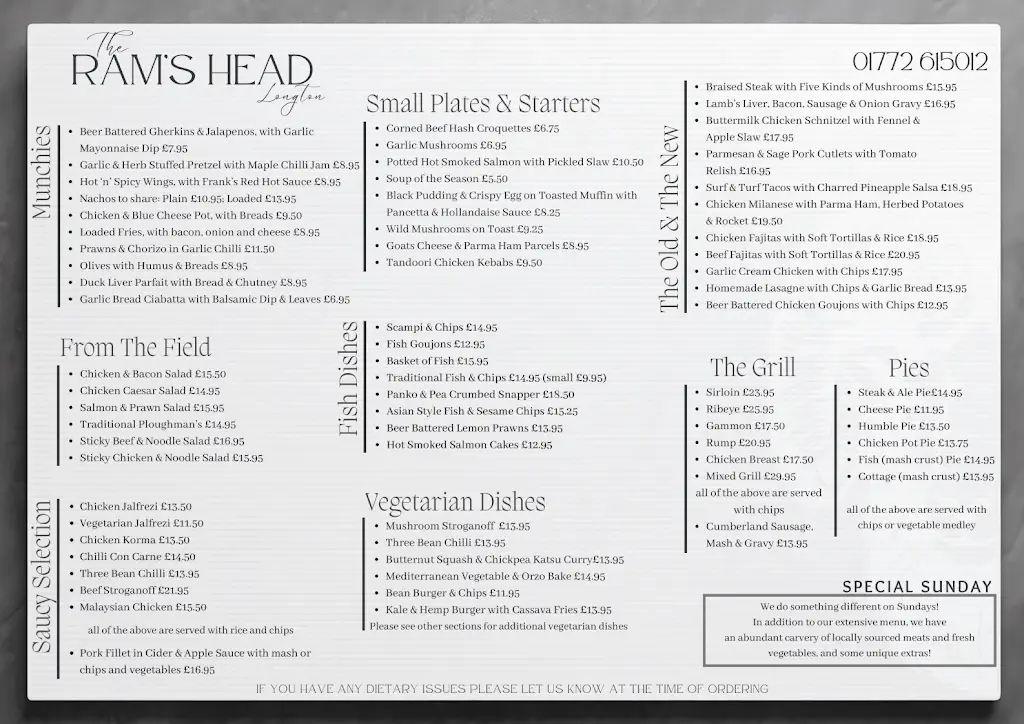 Menu_The Rams Head_Longton_image_1