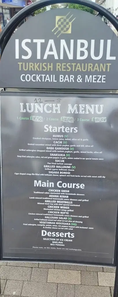 Menu_Istanbul Restaurant_Littlehampton_imagen_2
