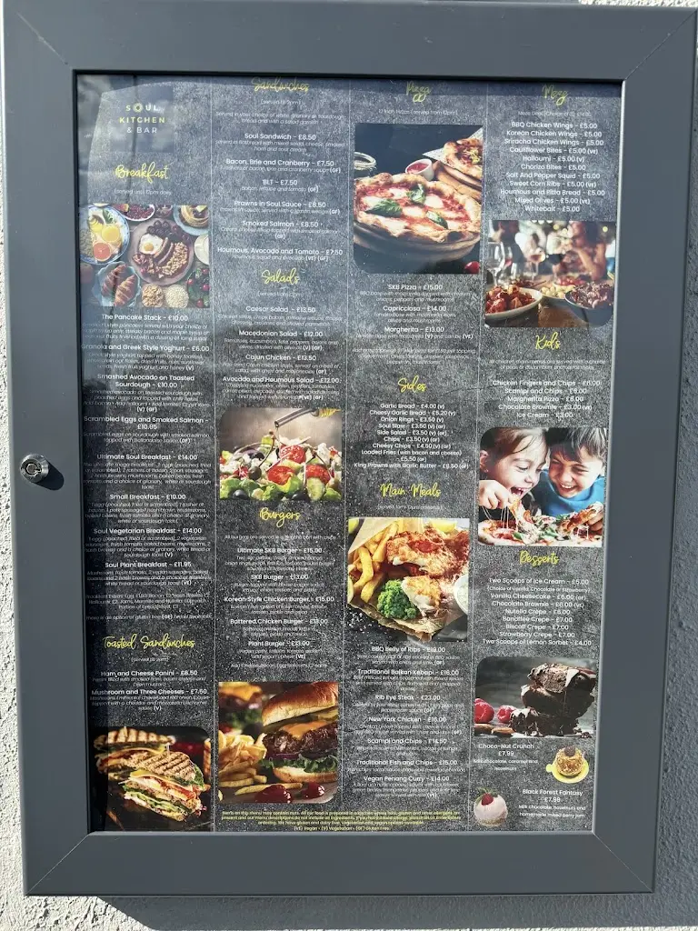 Menü_Soul Kitchen & Bar_Littlehampton_Bild_1