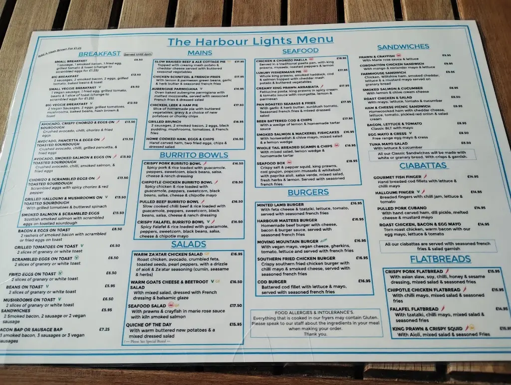 Menu_Harbour Lights Cafe_Littlehampton_image_2