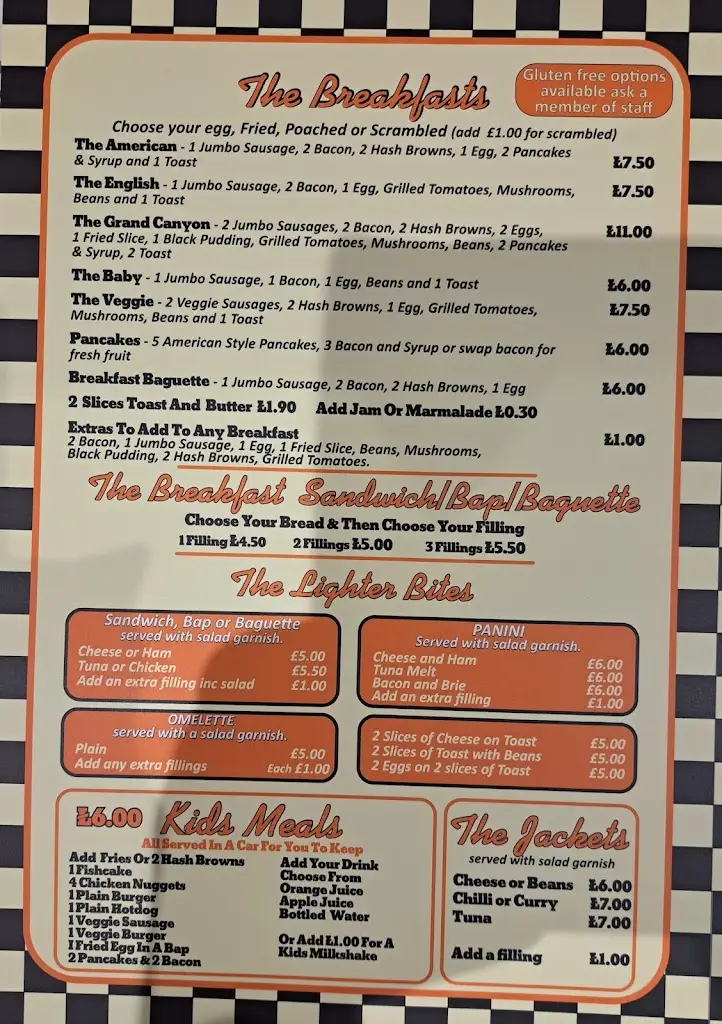 Menu_Rita's Diner_Littlehampton_image_1