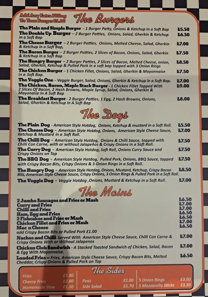 Menu_Rita's Diner_Littlehampton_image_3