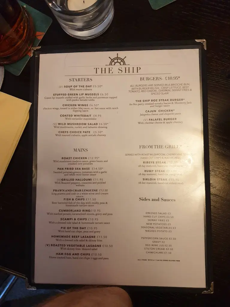 Menu_The Ship Long Sutton_Long Sutton_image_1