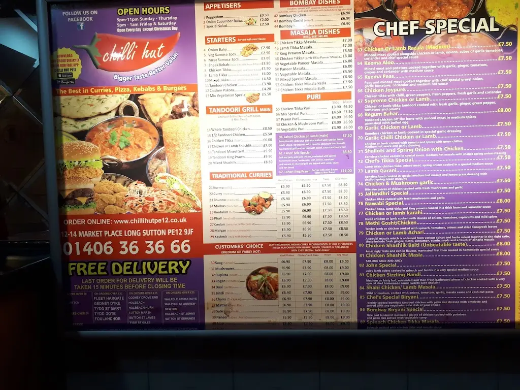 Menu_Chilli Hut_Long Sutton_image_2