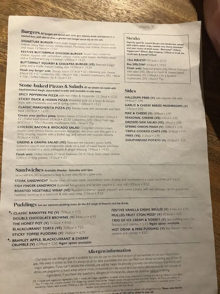 Menu_The Bay Horse_Low Bradley_image_2