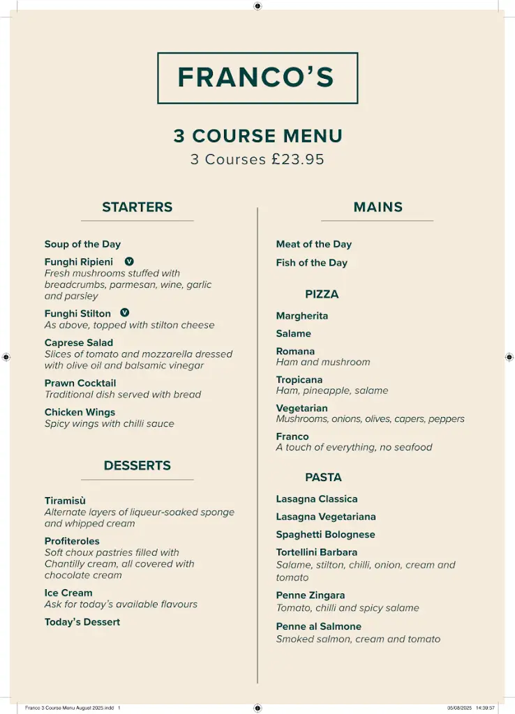 Menu_Francos Restaurant_Longridge_image_2