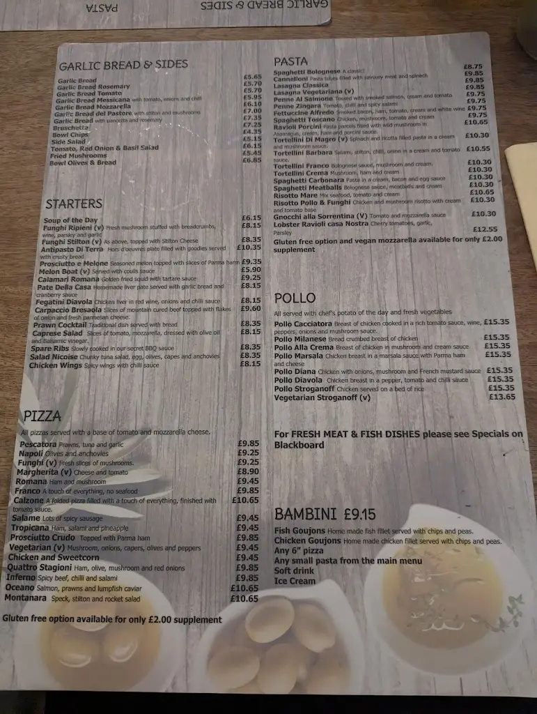 Menu_Francos Restaurant_Longridge_image_4