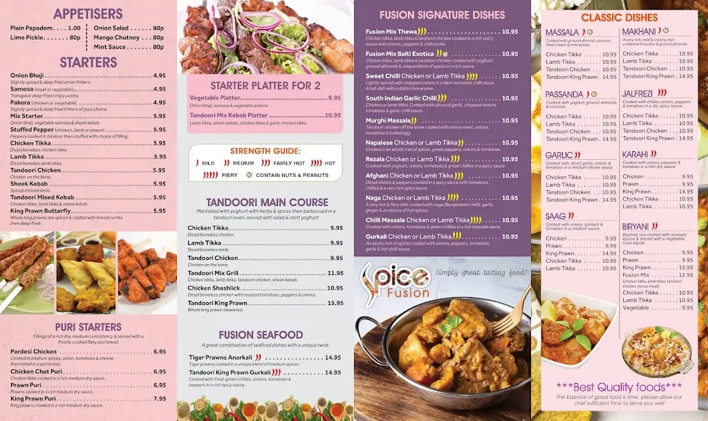 Menu_Spice Fusion Takeaway_Longtown_image_1