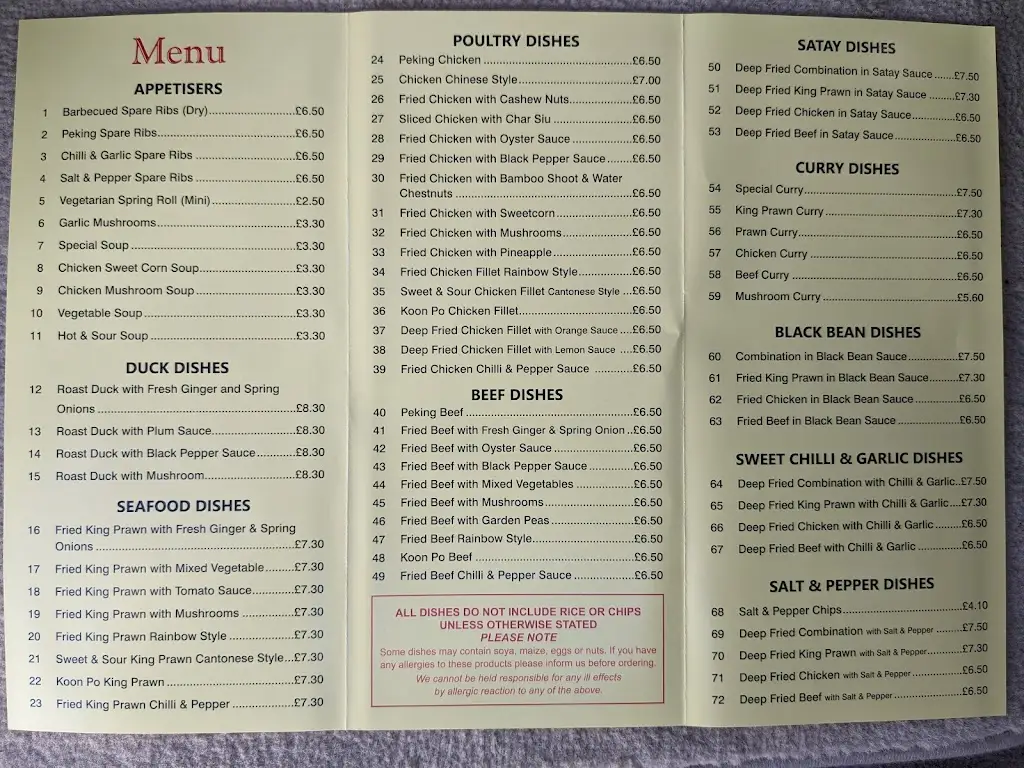 Menu_Kingsland Chinese Takeaway_Longtown_image_2