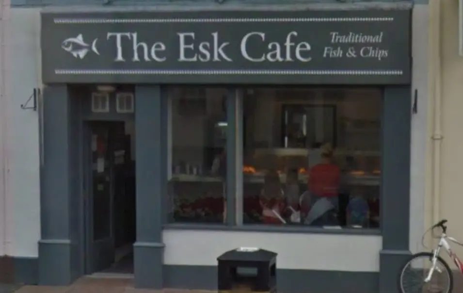 The Esk Cafe restaurant in Longtown