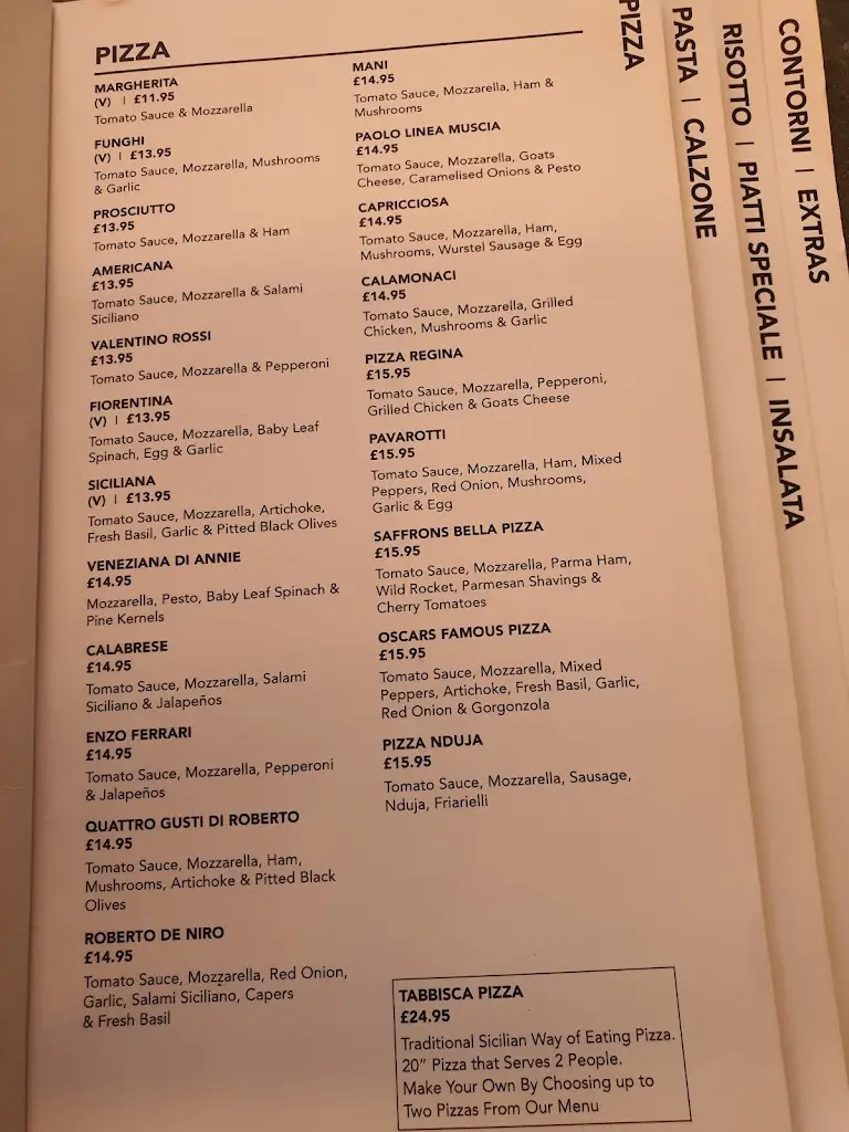 Menu_Oscars Pizza Co Ltd_Abbots Langley_image_3